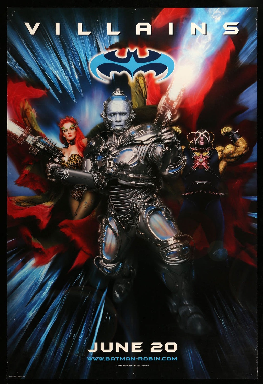 Batman and Robin (1997) original movie poster for sale at Original Film Art - Vintage Movie Posters