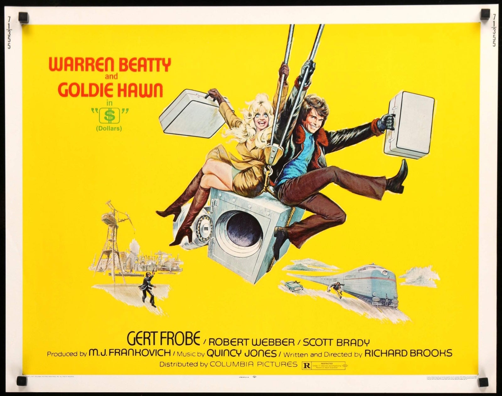 Dollars (1971) original movie poster for sale at Original Film Art - Vintage Movie Posters