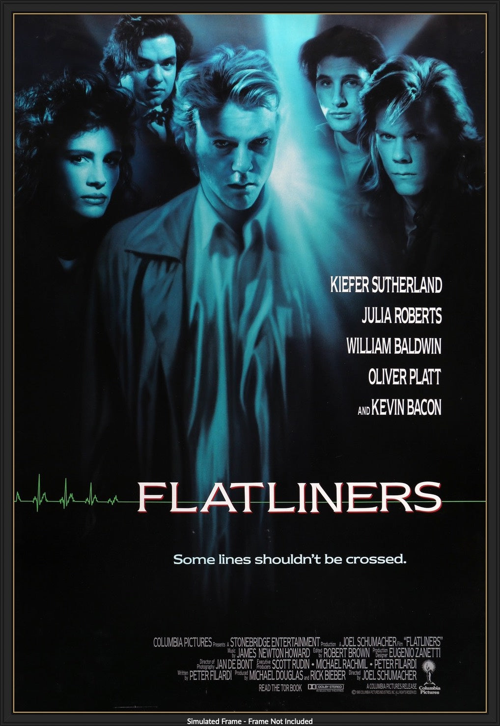Flatliners (1990) original movie poster for sale at Original Film Art - Vintage Movie Posters