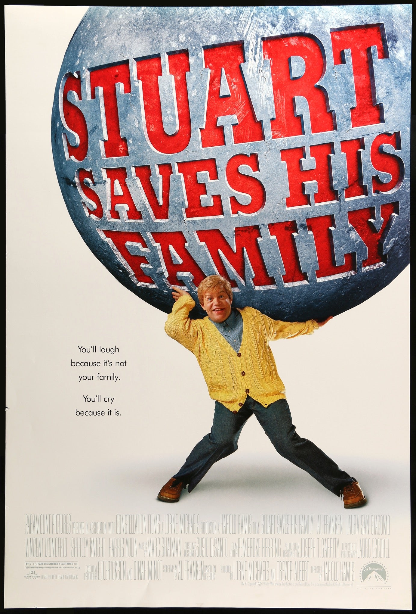 Stuart Saves His Family (1995) original movie poster for sale at Original Film Art - Vintage Movie Posters