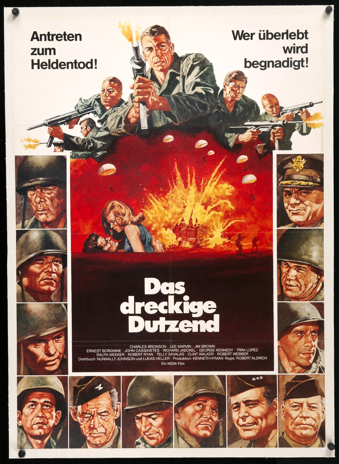 Dirty Dozen (1967) original movie poster for sale at Original Film Art - Vintage Movie Posters