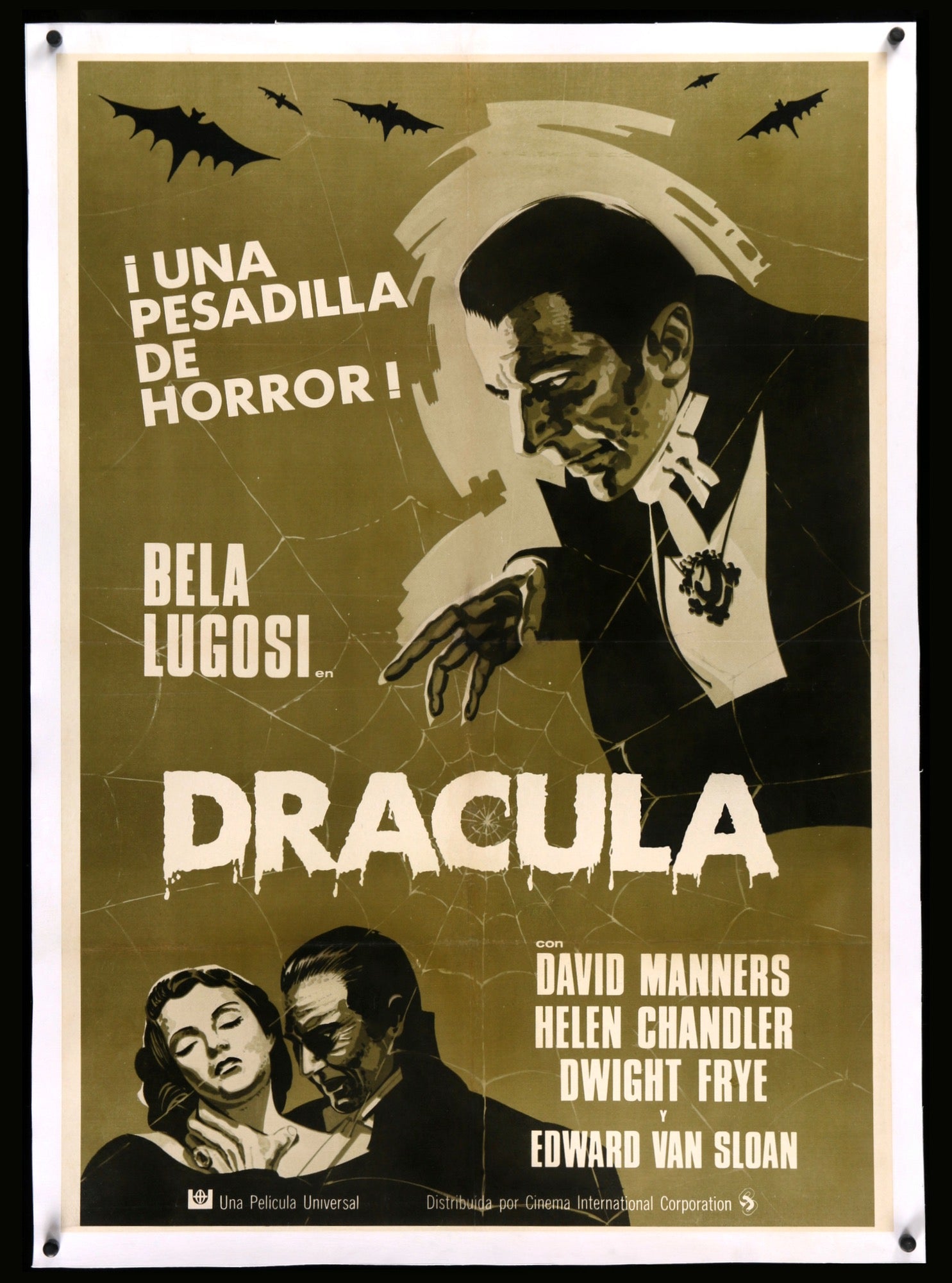 Dracula (1931) original movie poster for sale at Original Film Art - Vintage Movie Posters