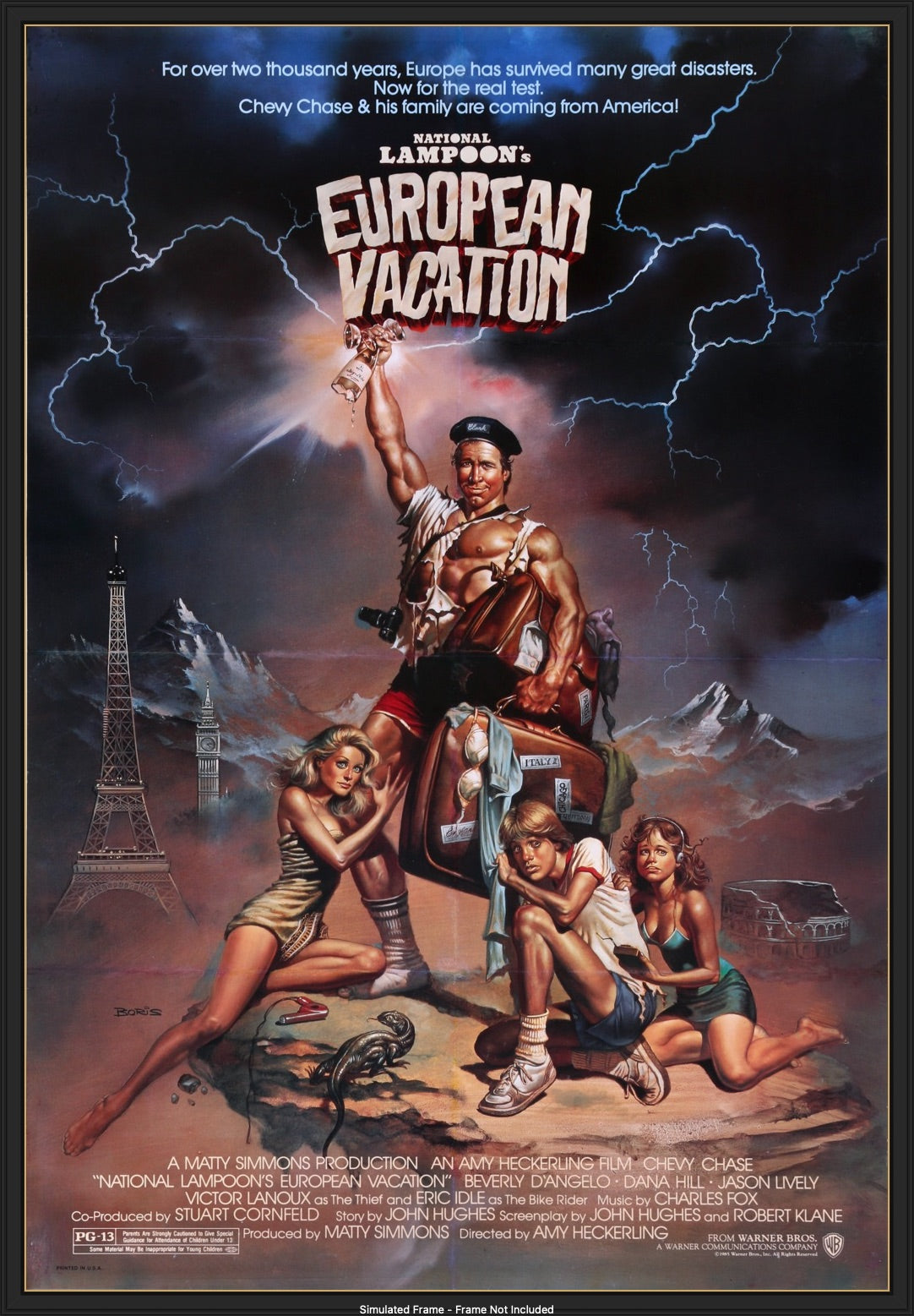 National Lampoon's European Vacation (1985) original movie poster for sale at Original Film Art - Vintage Movie Posters