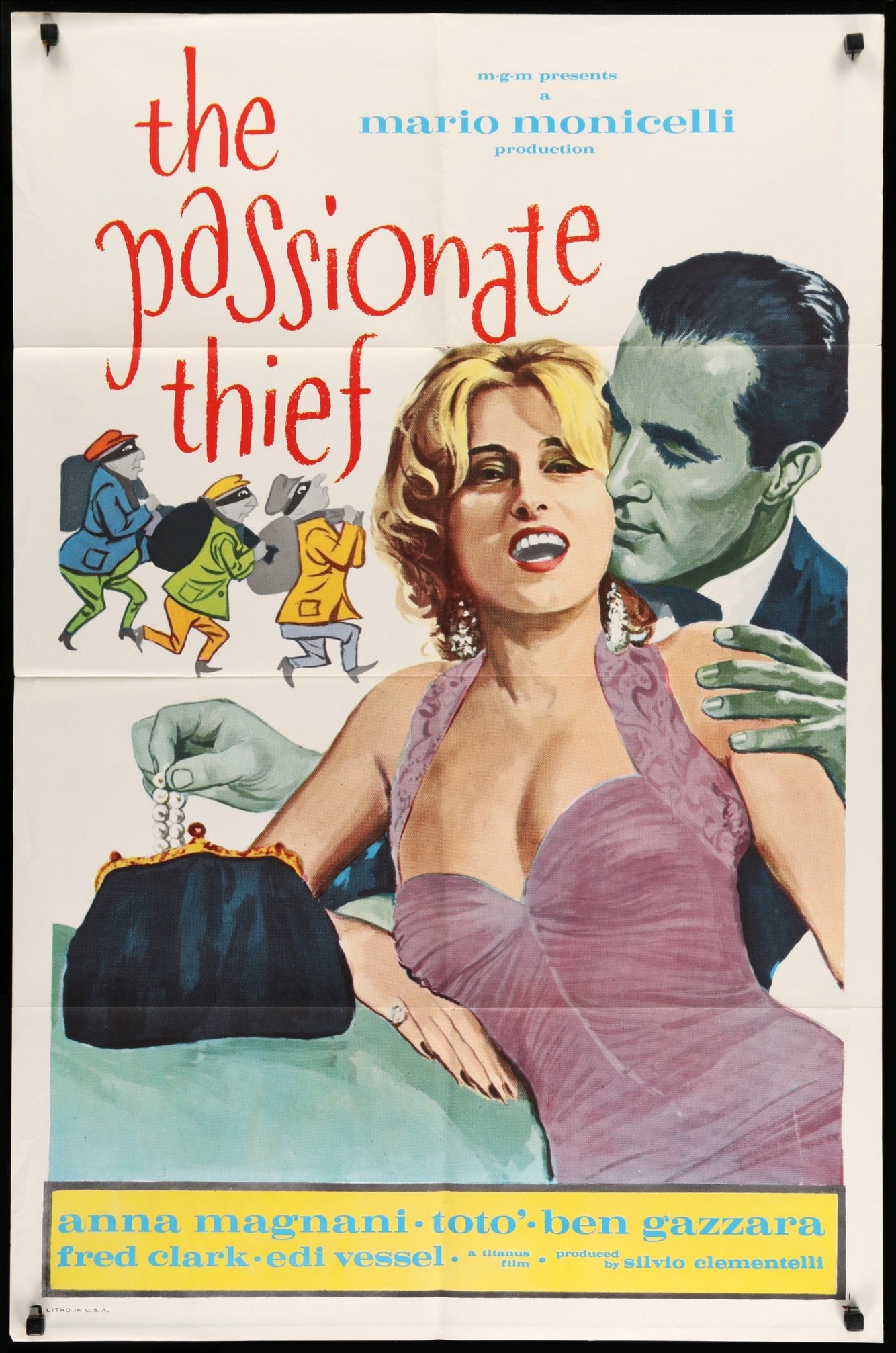 Passionate Thief (1960) original movie poster for sale at Original Film Art - Vintage Movie Posters
