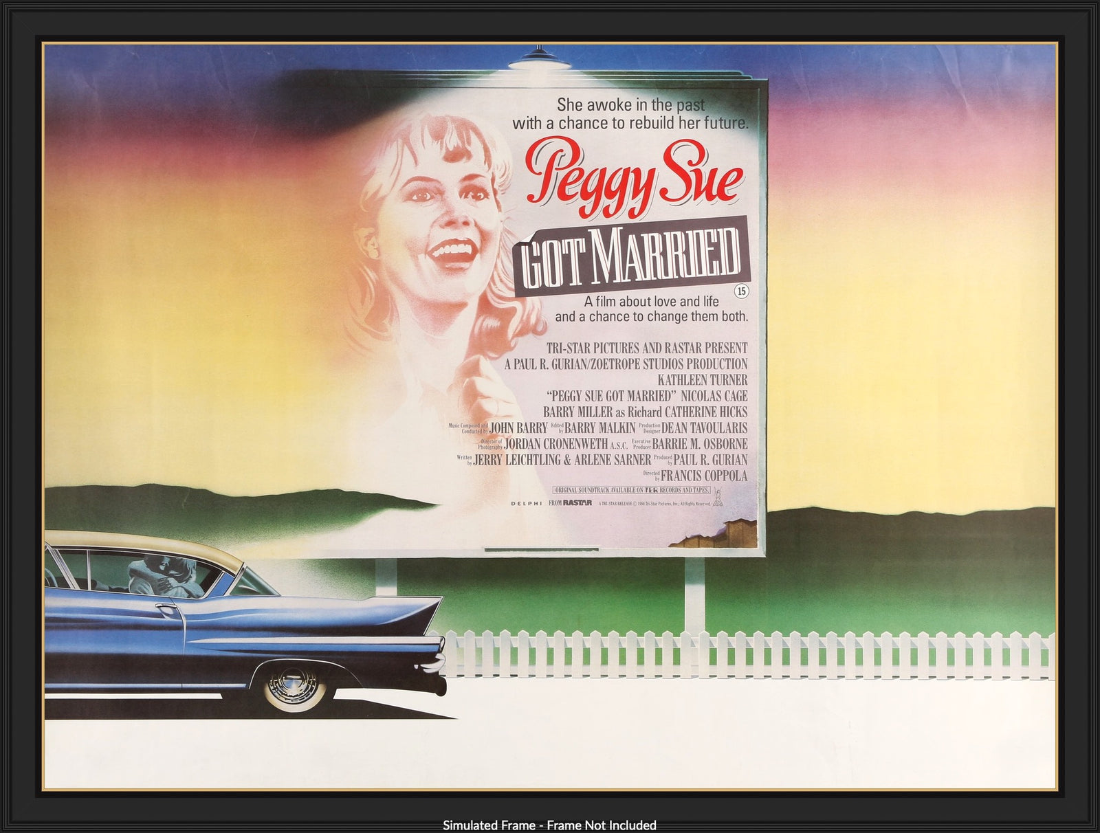 Peggy Sue Got Married (1986) original movie poster for sale at Original Film Art - Vintage Movie Posters