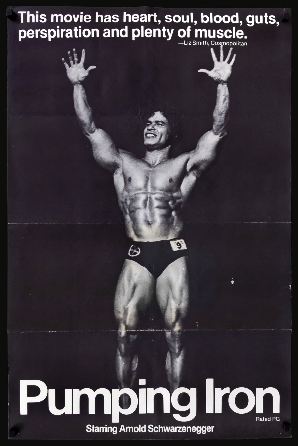 Pumping Iron (1977) original movie poster for sale at Original Film Art - Vintage Movie Posters