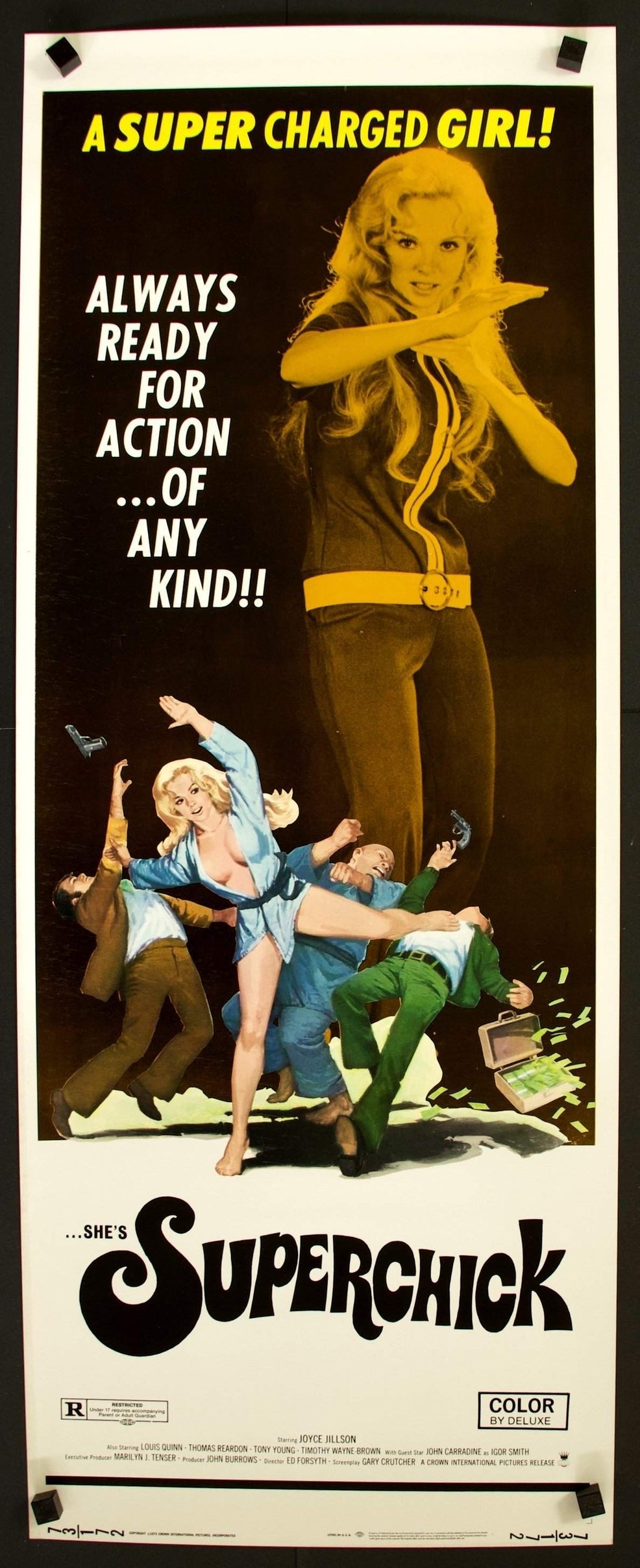 Superchick (1973) original movie poster for sale at Original Film Art - Vintage Movie Posters