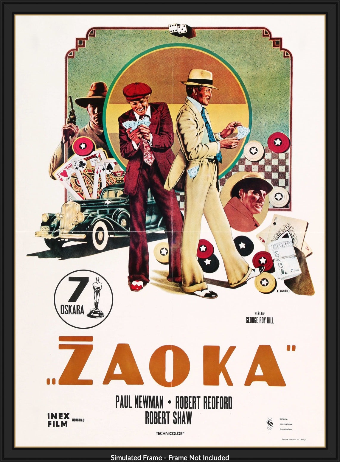 Sting (1973) original movie poster for sale at Original Film Art - Vintage Movie Posters