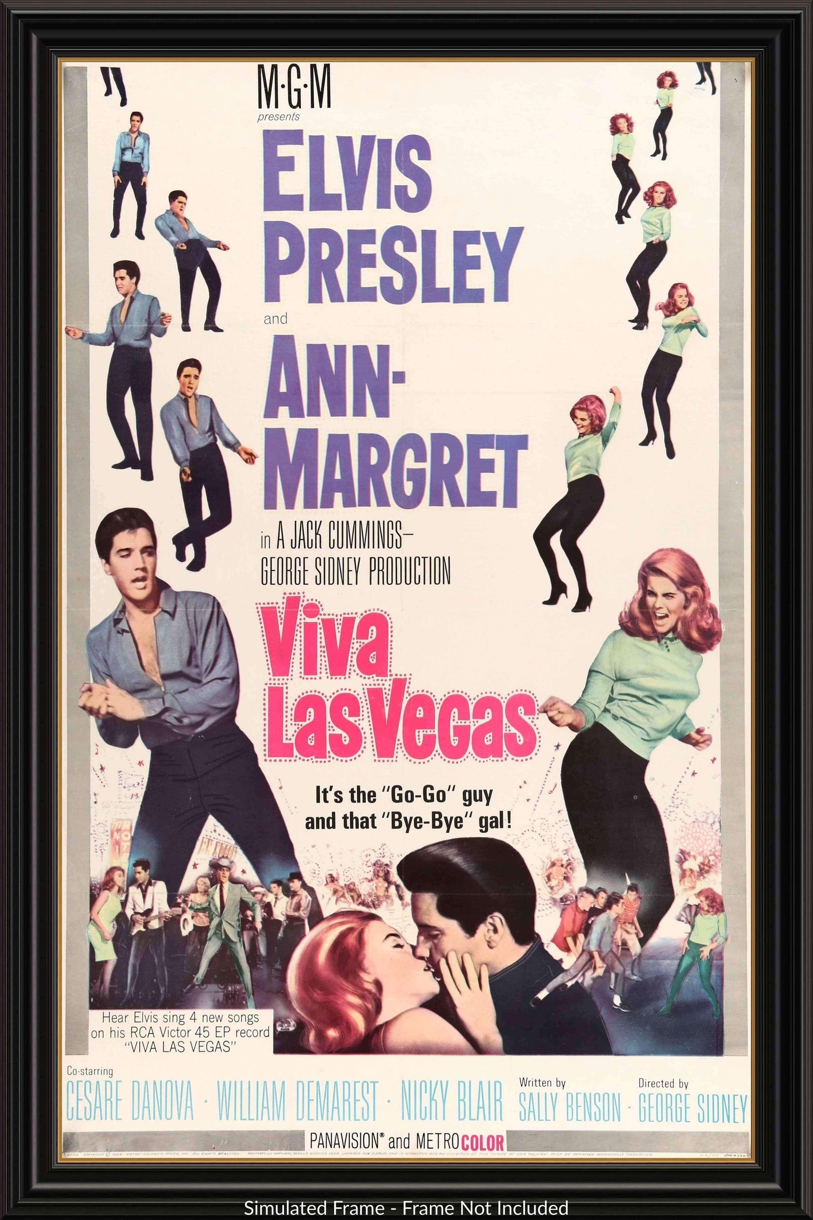 Viva Las Vegas (1964) original movie poster for sale at Original Film Art - Vintage Movie Posters