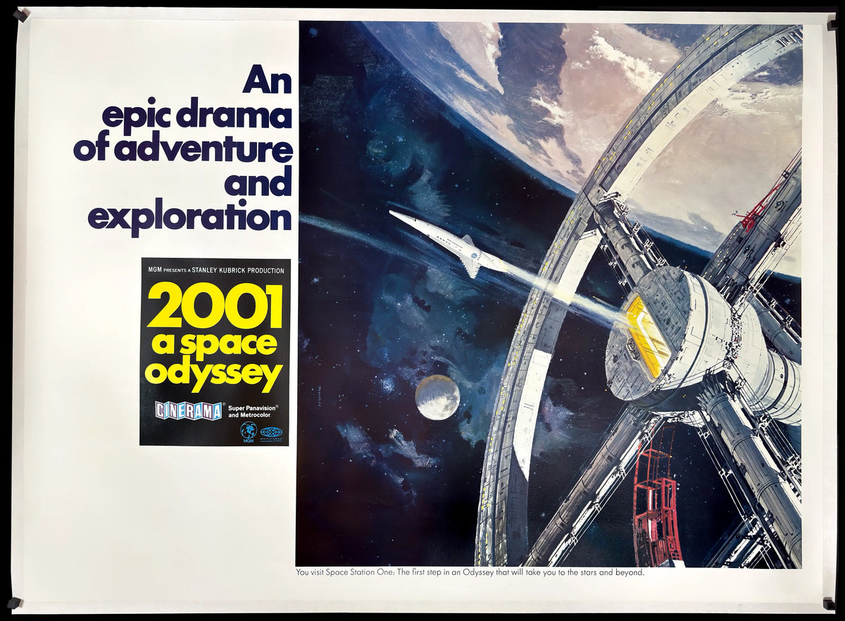 2001: A Space Odyssey (1968) original movie poster for sale at Original Film Art - Vintage Movie Posters