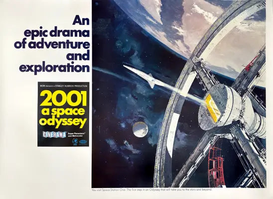 2001: A Space Odyssey (1968) original movie poster for sale at Original Film Art - Vintage Movie Posters