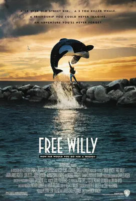 Free Willy (1993) original movie poster for sale at Original Film Art