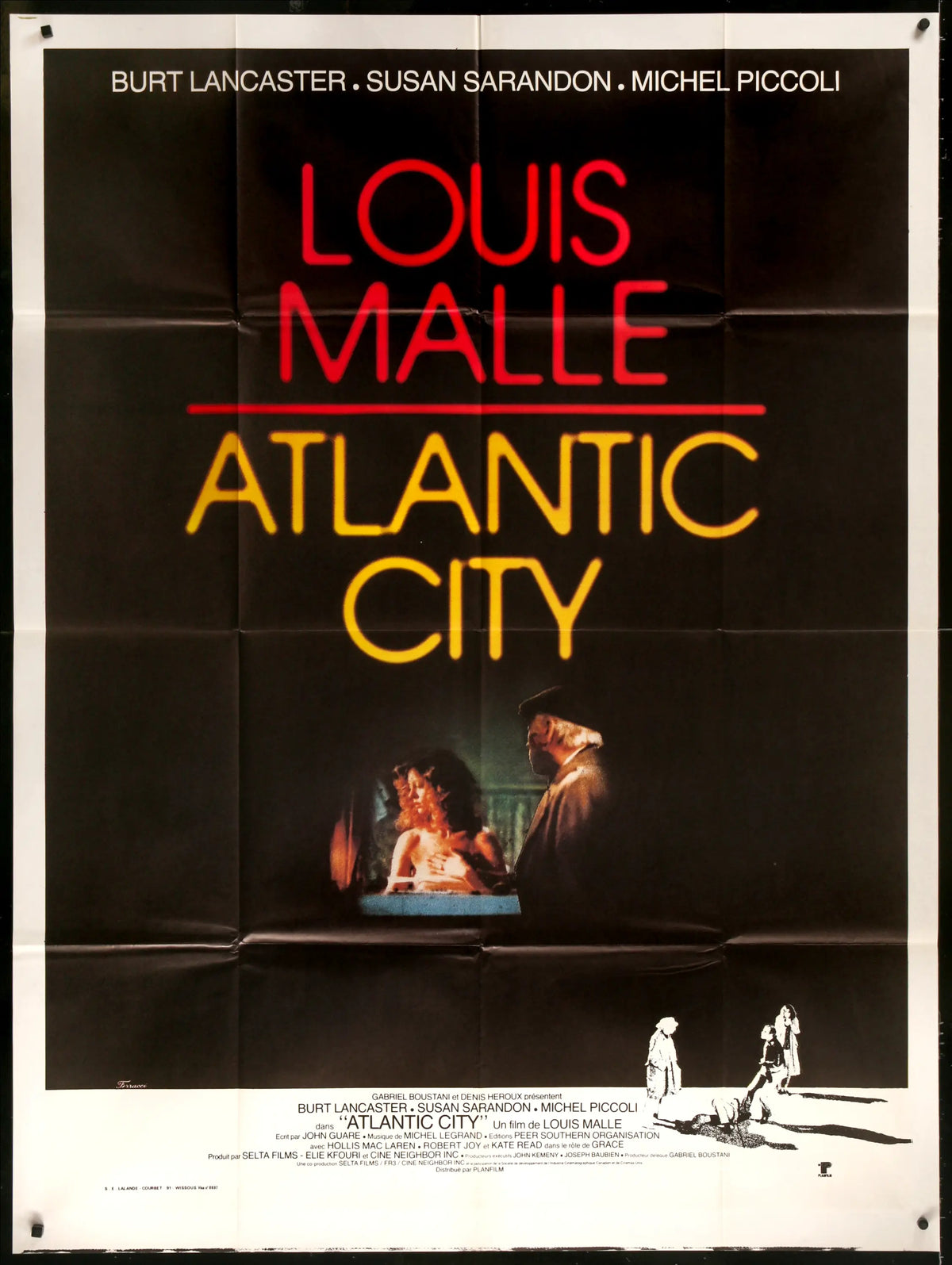 Atlantic City (1980) original movie poster for sale at Original Film Art - Vintage Movie Posters