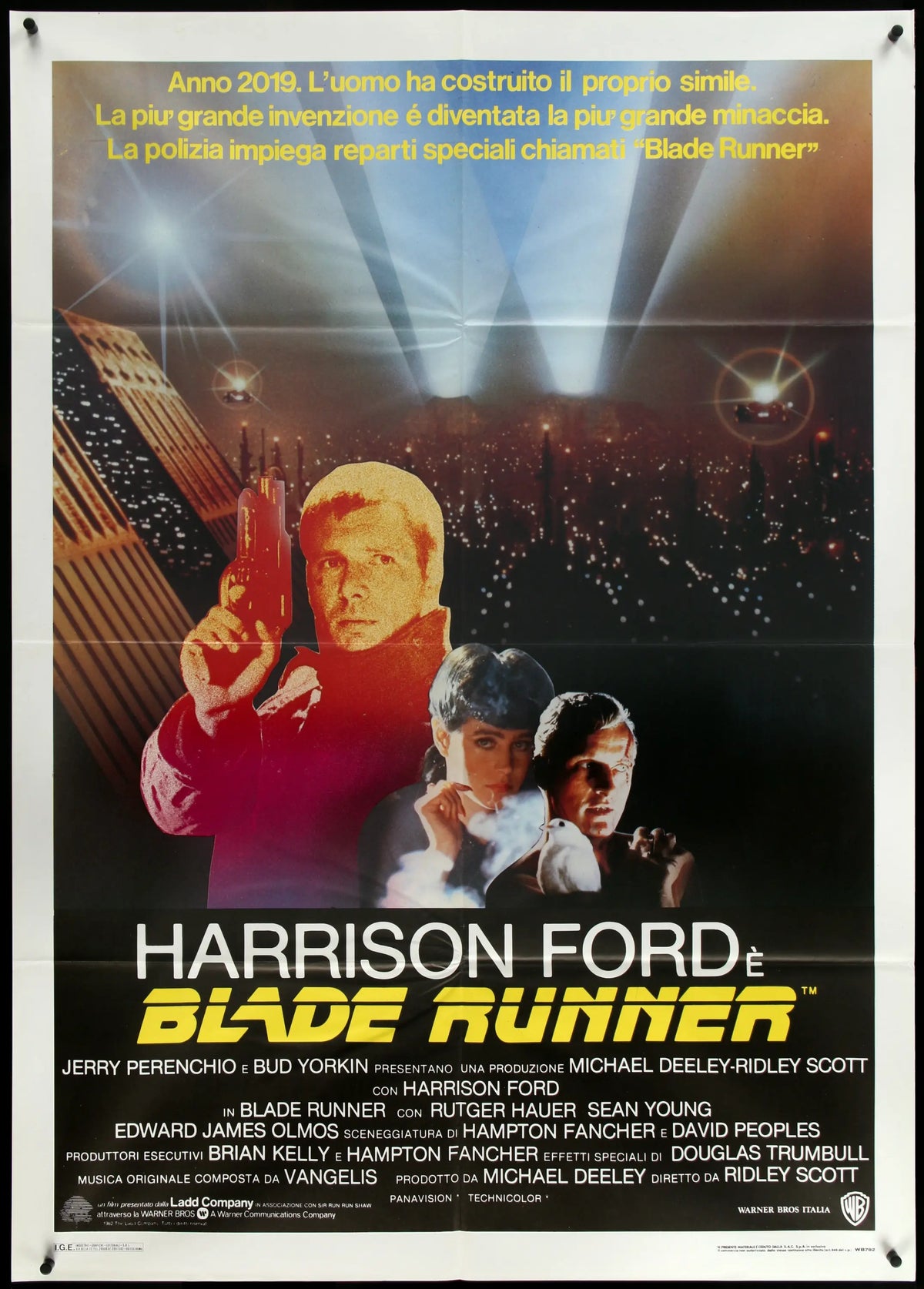 Blade Runner (1982) original movie poster for sale at Original Film Art - Vintage Movie Posters