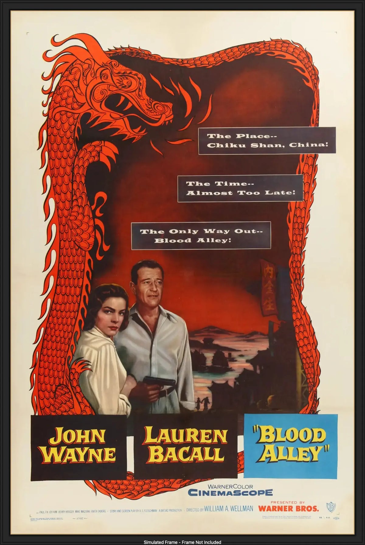 Blood Alley (1955) original movie poster for sale at Original Film Art - Vintage Movie Posters