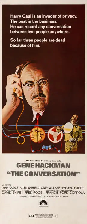 Conversation (1974) original movie poster for sale at Original Film Art - Vintage Movie Posters