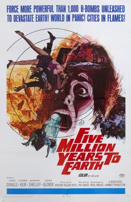 Five Million Years to Earth (1967) original movie poster for sale at Original Film Art - Vintage Movie Posters