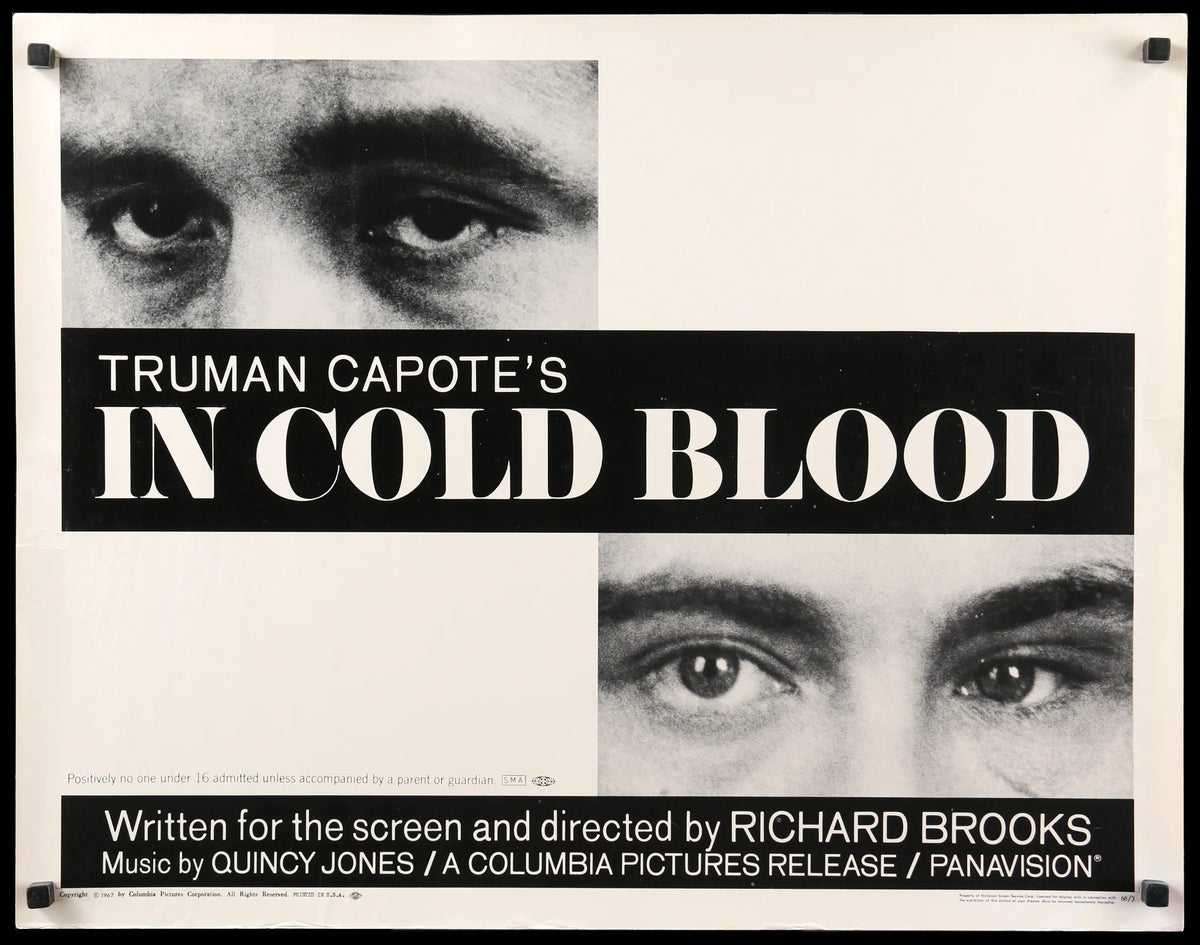 In Cold Blood (1967) original movie poster for sale at Original Film Art