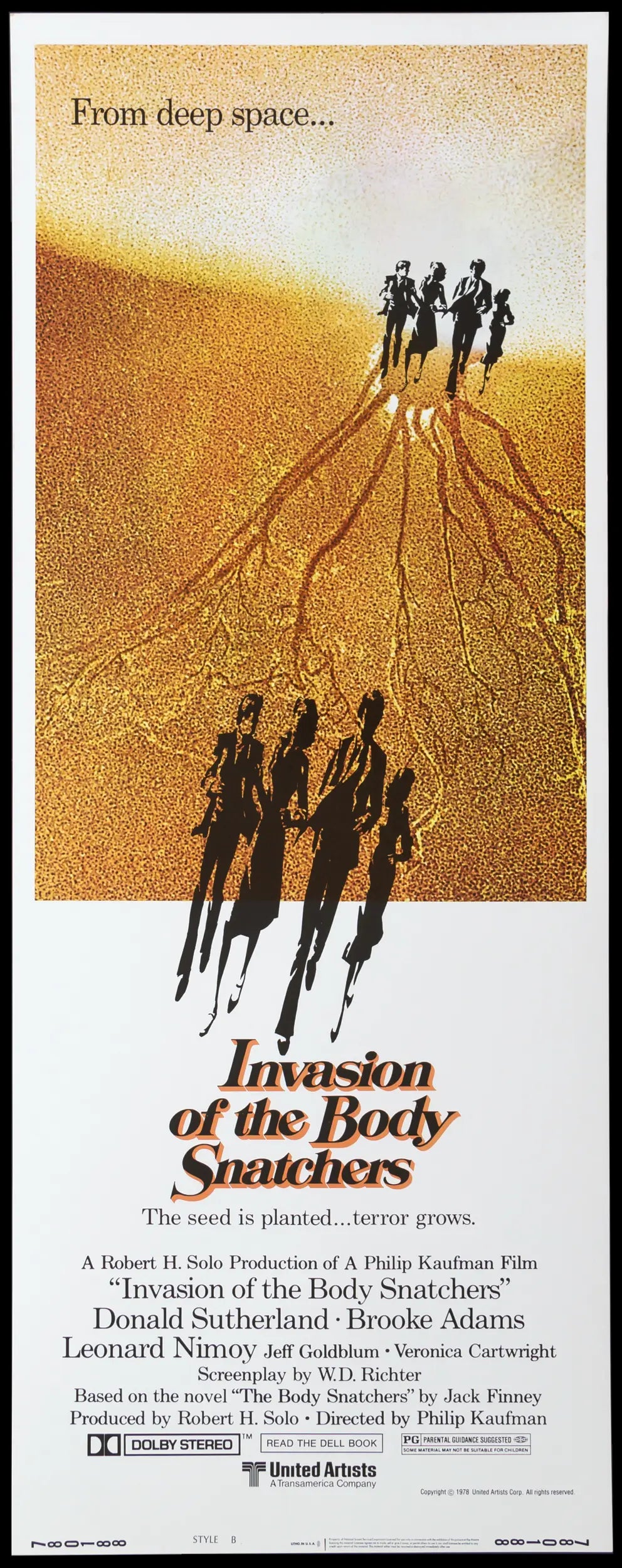 Invasion of the Body Snatchers (1978) original movie poster for sale at Original Film Art - Vintage Movie Posters