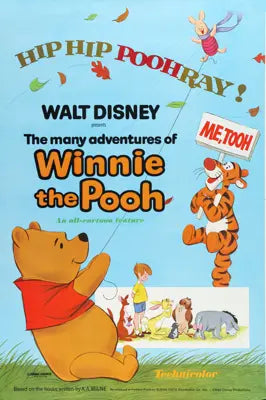 Many Adventures of Winnie the Pooh (1977) original movie poster for sale at Original Film Art - Vintage Movie Posters