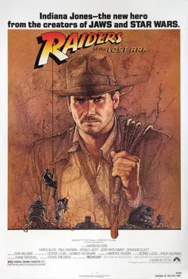Raiders of the Lost Ark (1981) original movie poster for sale at Original Film Art - Vintage Movie Posters