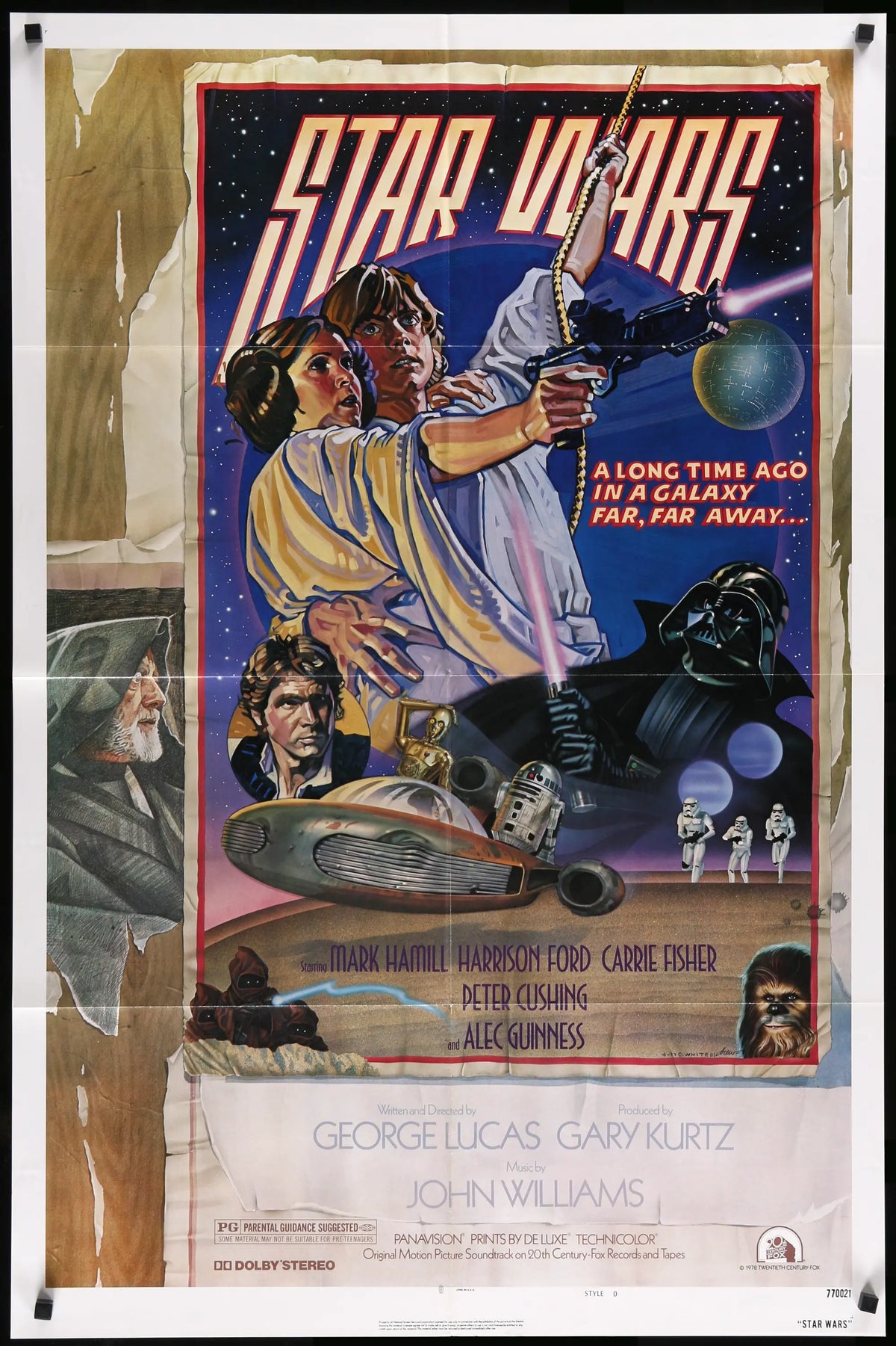 Star Wars (1977) original movie poster for sale at Original Film Art - Vintage Movie Posters