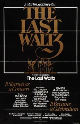 Last Waltz (1978) original movie poster for sale at Original Film Art - Vintage Movie Posters