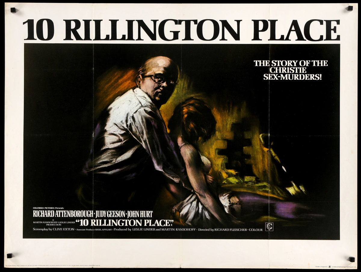 10 Rillington Place (1971) original movie poster for sale at Original Film Art