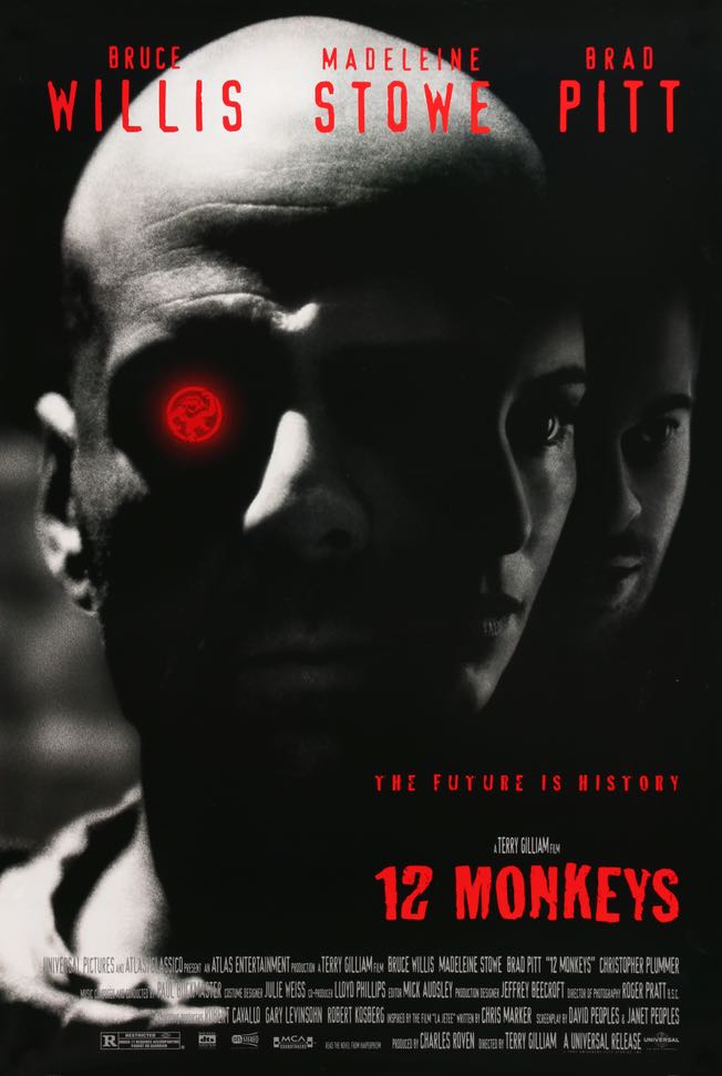 Twelve Monkeys (1995) original movie poster for sale at Original Film Art - Vintage Movie Posters
