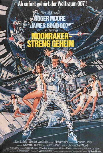 Moonraker (1979) original movie poster for sale at Original Film Art