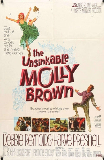 Unsinkable Molly Brown (1964) original movie poster for sale at Original Film Art - Vintage Movie Posters