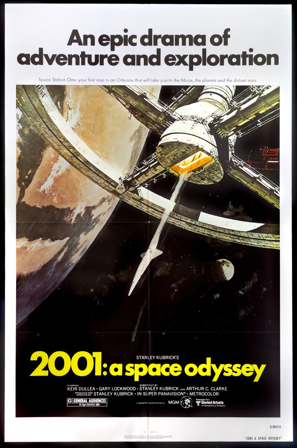 2001: A Space Odyssey (1968) original movie poster for sale at Original Film Art - Vintage Movie Posters