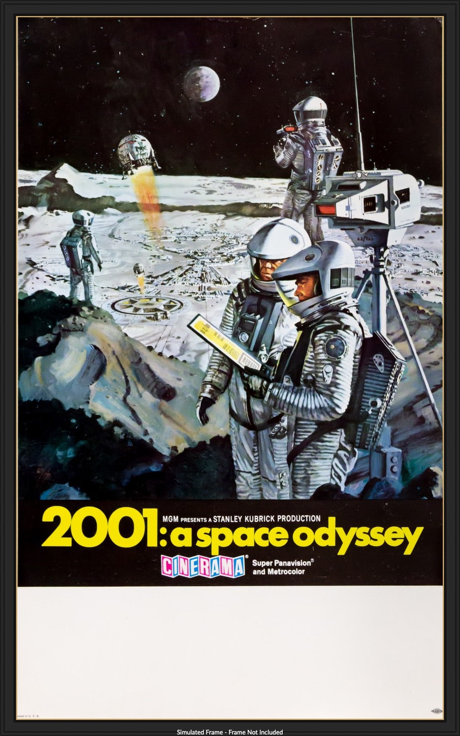 2001: A Space Odyssey (1968) original movie poster for sale at Original Film Art - Vintage Movie Posters