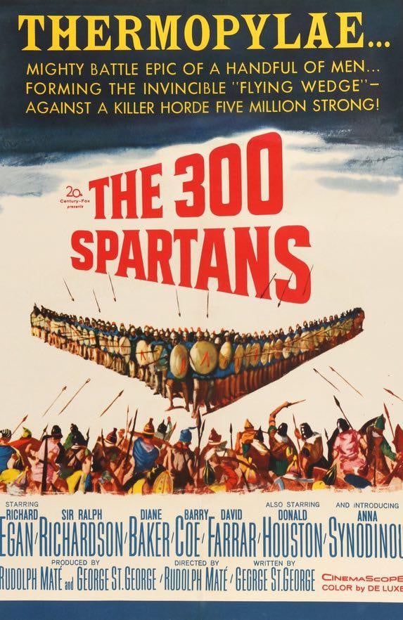300 Spartans (1962) original movie poster for sale at Original Film Art - Vintage Movie Posters