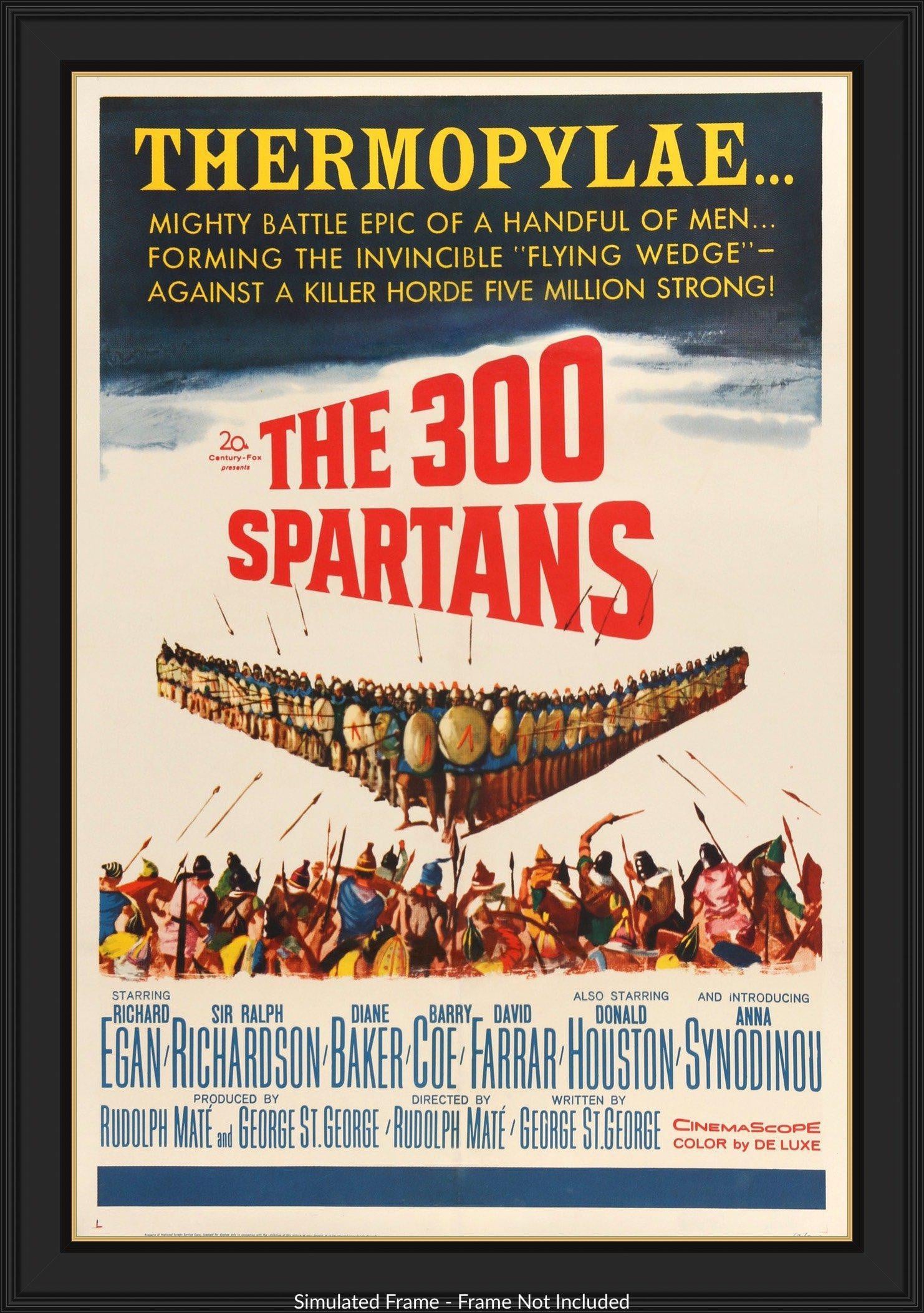 300 Spartans (1962) original movie poster for sale at Original Film Art