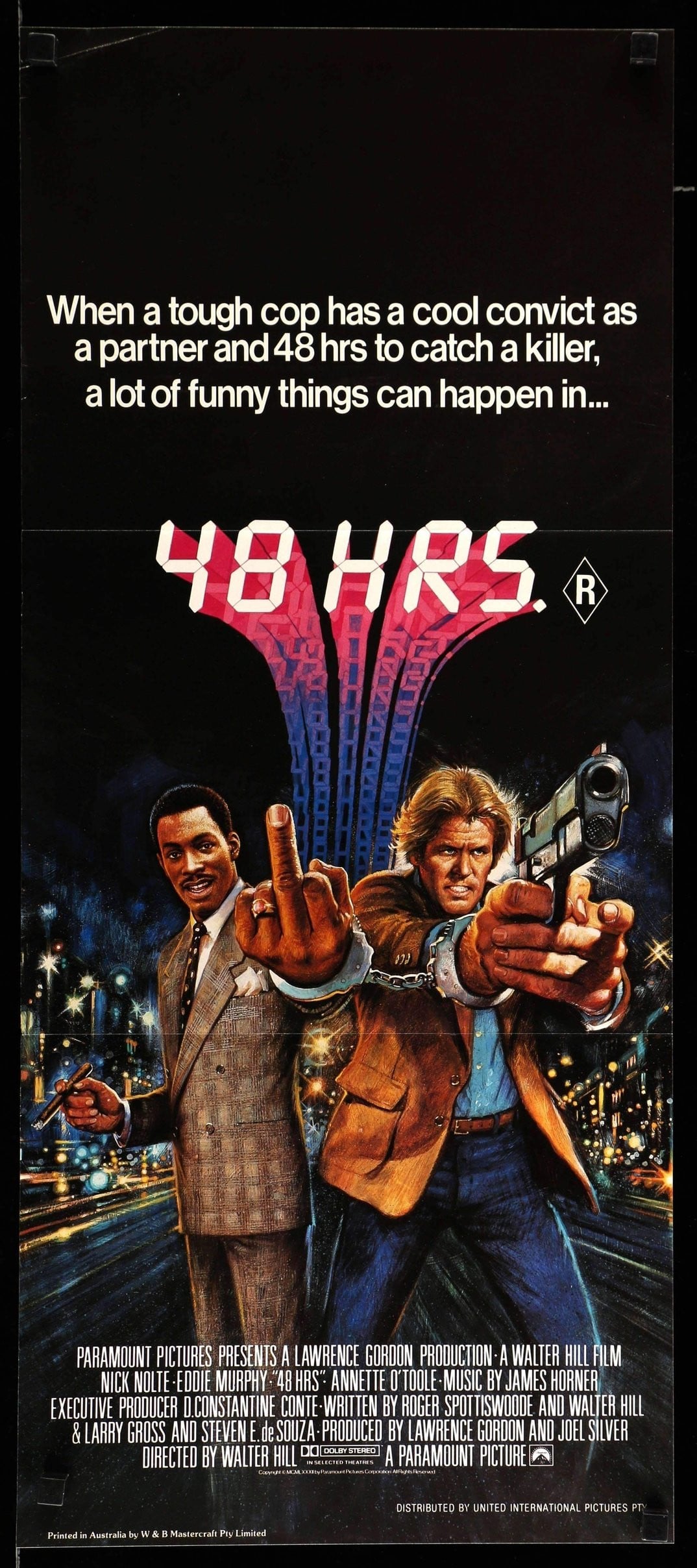 48 Hrs. (1982) original movie poster for sale at Original Film Art - Vintage Movie Posters
