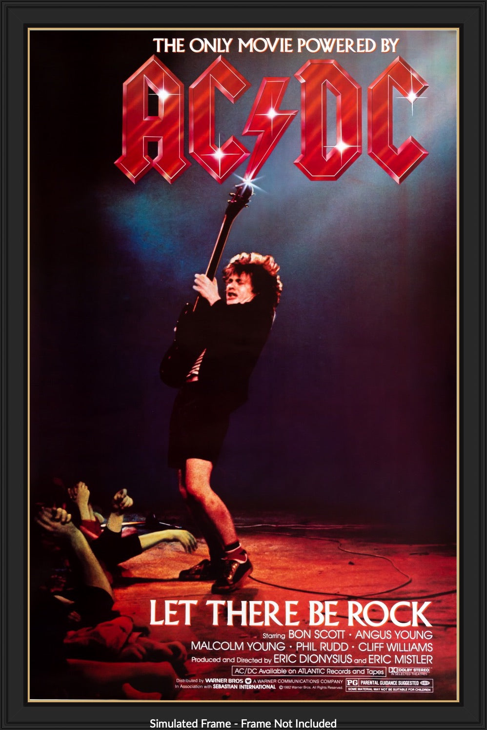 AC/DC: Let There Be Rock (1980) original movie poster for sale at Original Film Art - Vintage Movie Posters