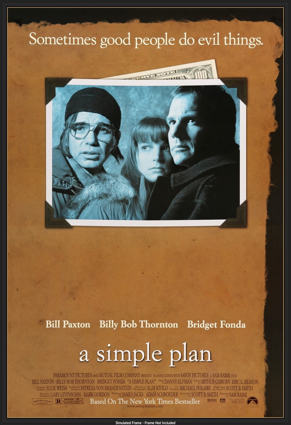 Simple Plan (1998) original movie poster for sale at Original Film Art - Vintage Movie Posters
