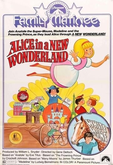 Alice of Wonderland in Paris (1966) original movie poster for sale at Original Film Art - Vintage Movie Posters