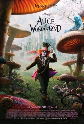 Alice in Wonderland (2010) original movie poster for sale at Original Film Art - Vintage Movie Posters