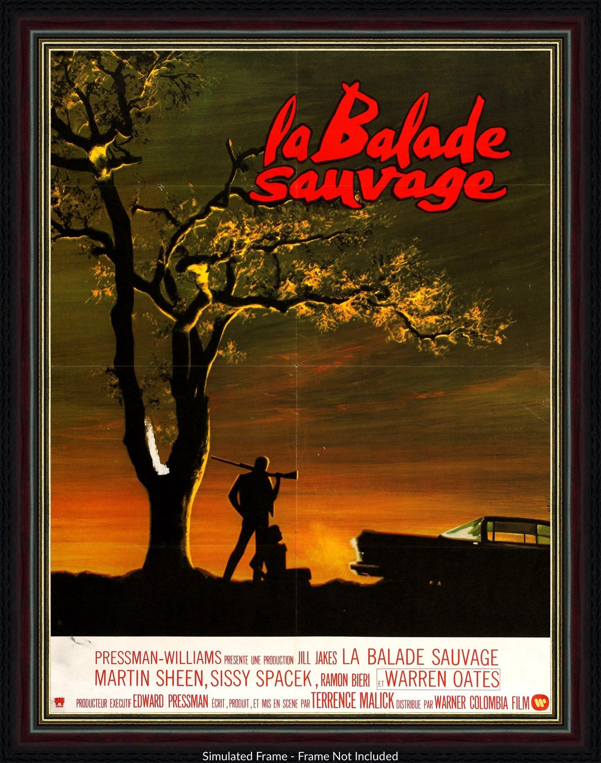 Badlands (1974) original movie poster for sale at Original Film Art - Vintage Movie Posters