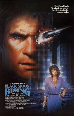 Black Moon Rising (1986) original movie poster for sale at Original Film Art - Vintage Movie Posters