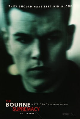 Bourne Supremacy (2004) original movie poster for sale at Original Film Art