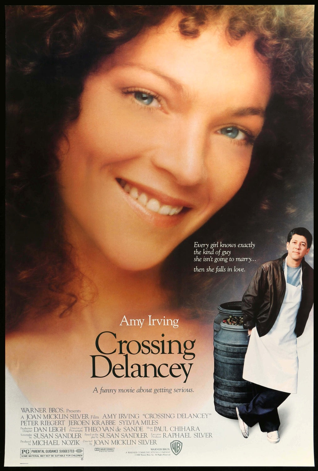 Crossing Delancey (1988) original movie poster for sale at Original Film Art