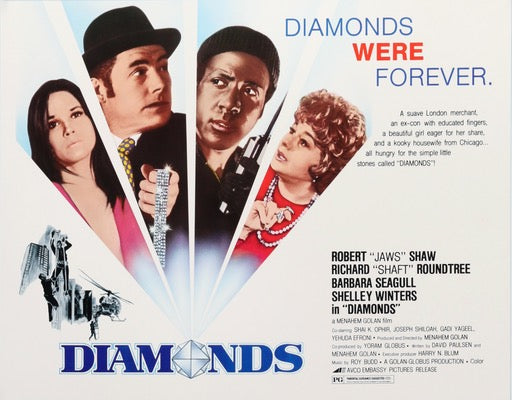 Diamonds (1975) original movie poster for sale at Original Film Art