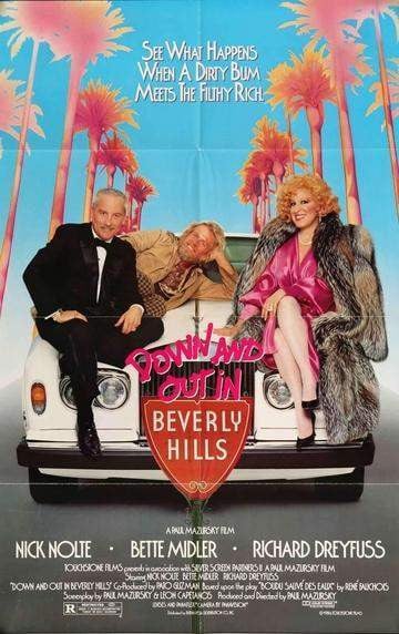 Down and Out in Beverly Hills (1986) original movie poster for sale at Original Film Art