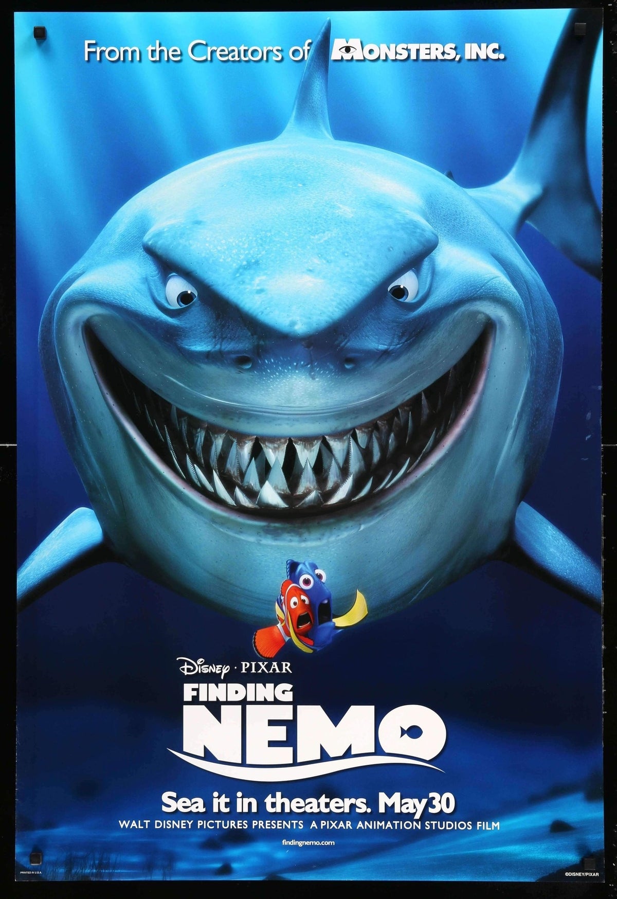 Finding Nemo (2003) original movie poster for sale at Original Film Art - Vintage Movie Posters