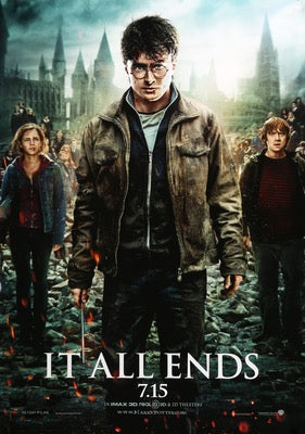 Harry Potter and the Deathly Hallows - Part 2 (2011) original movie poster for sale at Original Film Art - Vintage Movie Posters