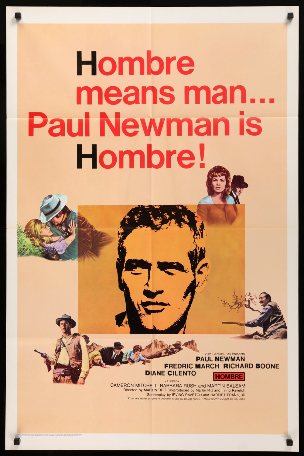 Hombre (1967) original movie poster for sale at Original Film Art - Vintage Movie Posters