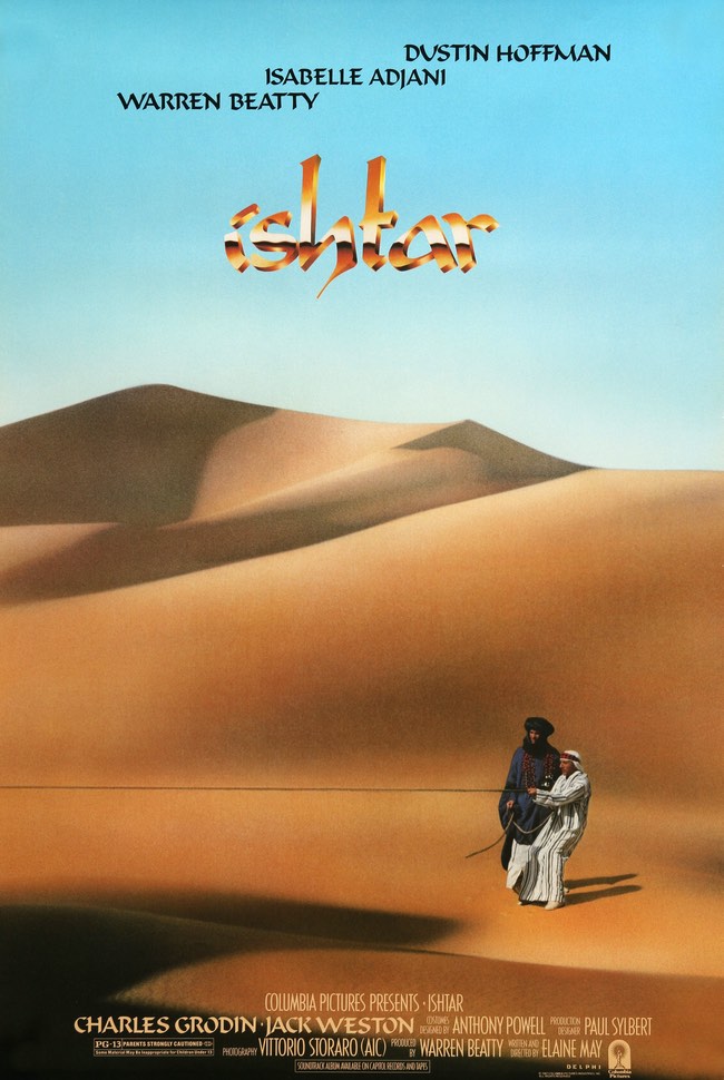 Ishtar (1987) original movie poster for sale at Original Film Art - Vintage Movie Posters